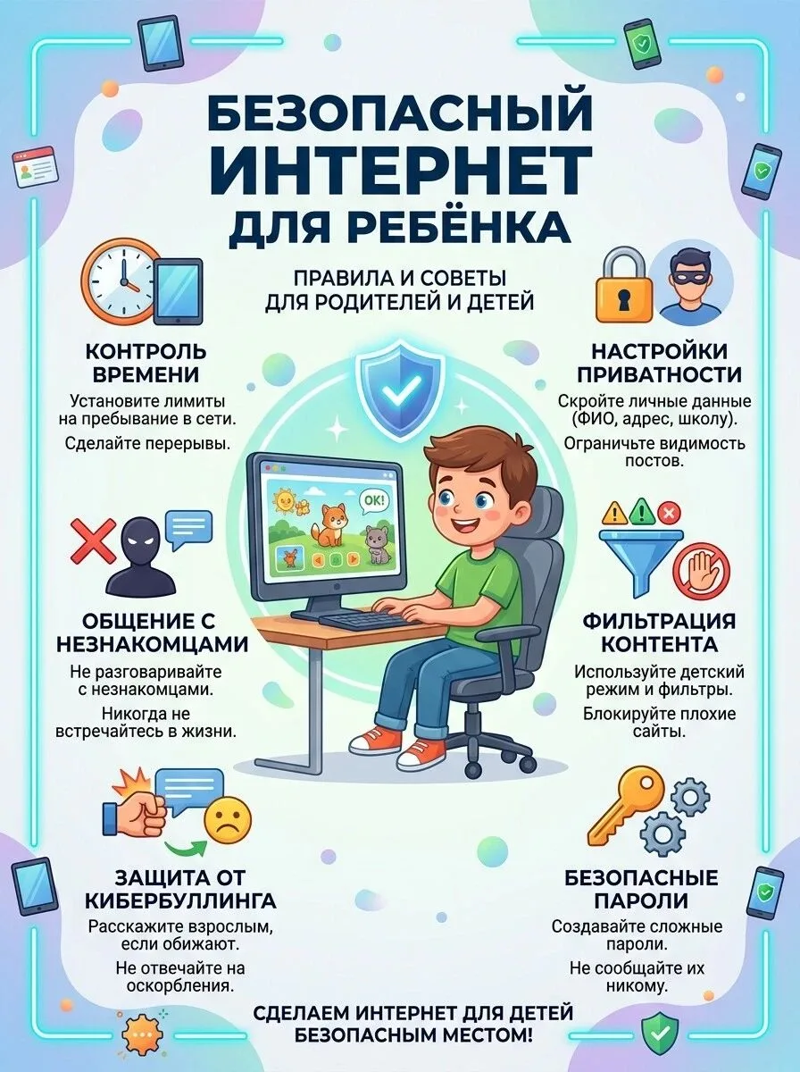 🔴 Безопасность ребёнка в интернете — это не про запреты, а про доверие