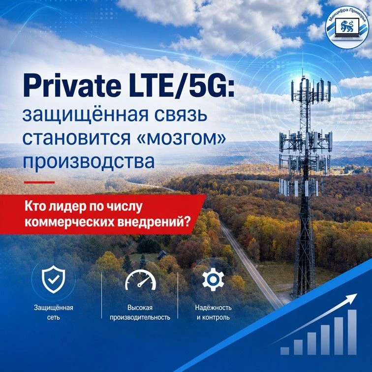 📲 Private LTE/5G— это выделенные мобильные сети стандартов LTE или 5G, развернутые в и...