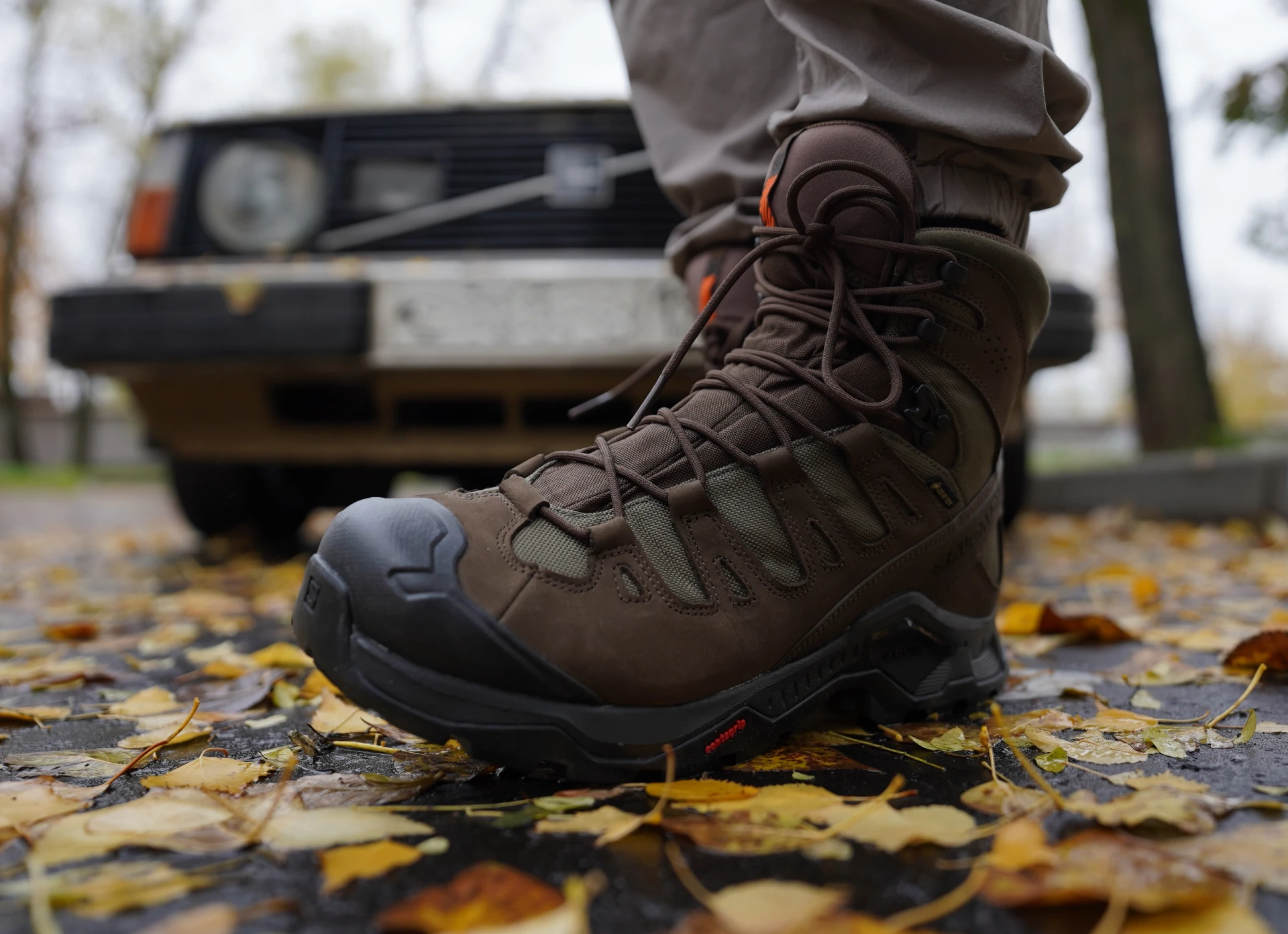 Ботинки-бронепоезд. Salomon Quest Tracker GTX