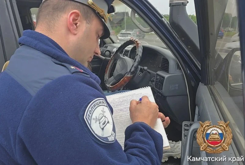 🚔 На Камчатке выявили 970 нарушений ПДД