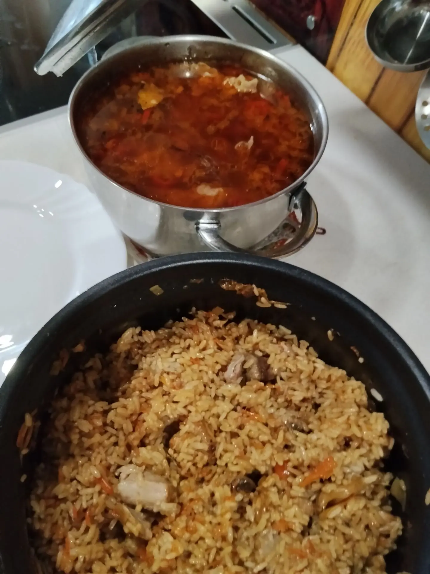 У Юрика в меню на ближайшие три дня 🍛🥘🥟