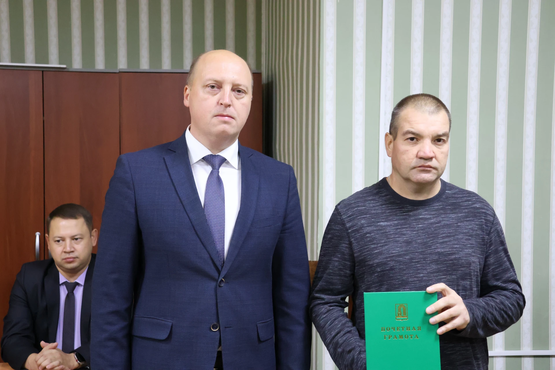 В канун профессионального праздника, Дня работников дорожного хозяйства, состоялась цер...