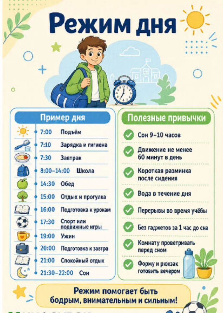 До конца первой четверти осталось совсем чуть-чуть, а силы у многих ребят уже на исходе...