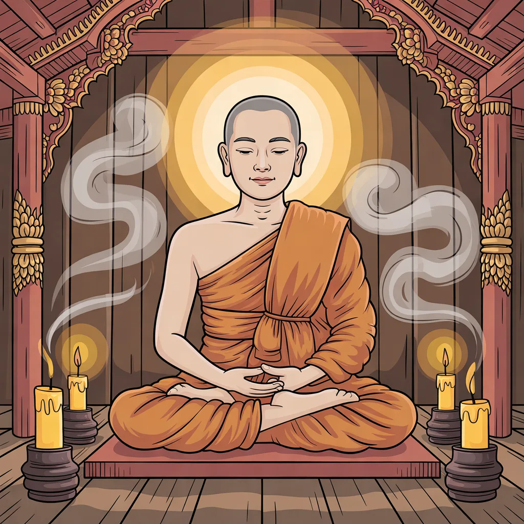 🪷 Крот Пра — когда монах учит живую смерть