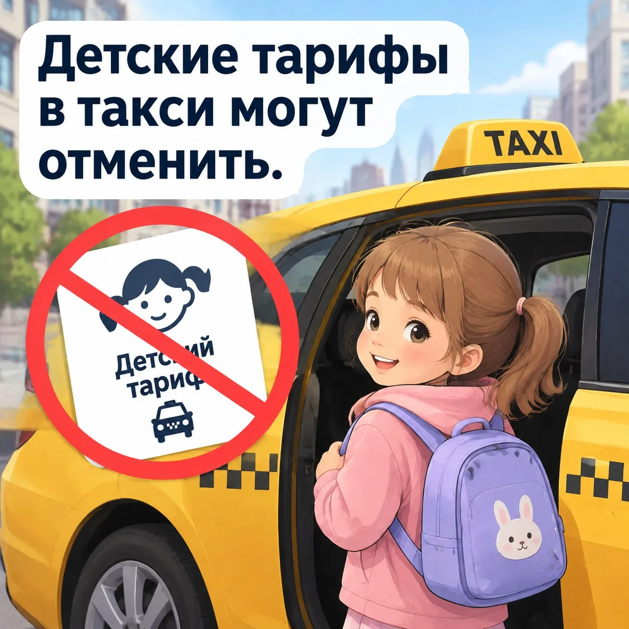 🚕 Детские тарифы в такси: доплату за ребенка могут запретить