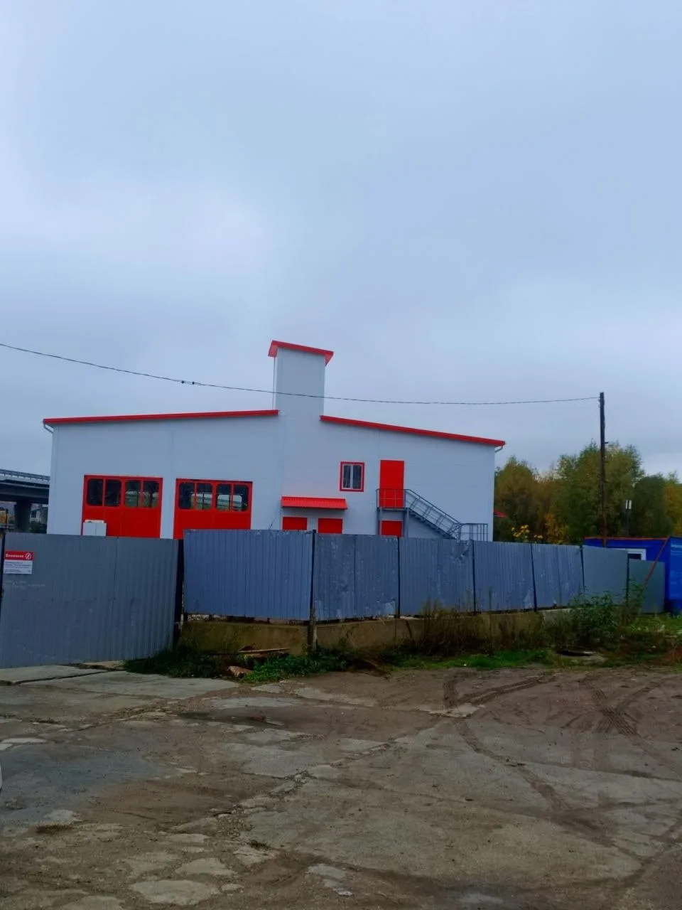 🔖Пожарное депо 🛖 ход строительства 🧱