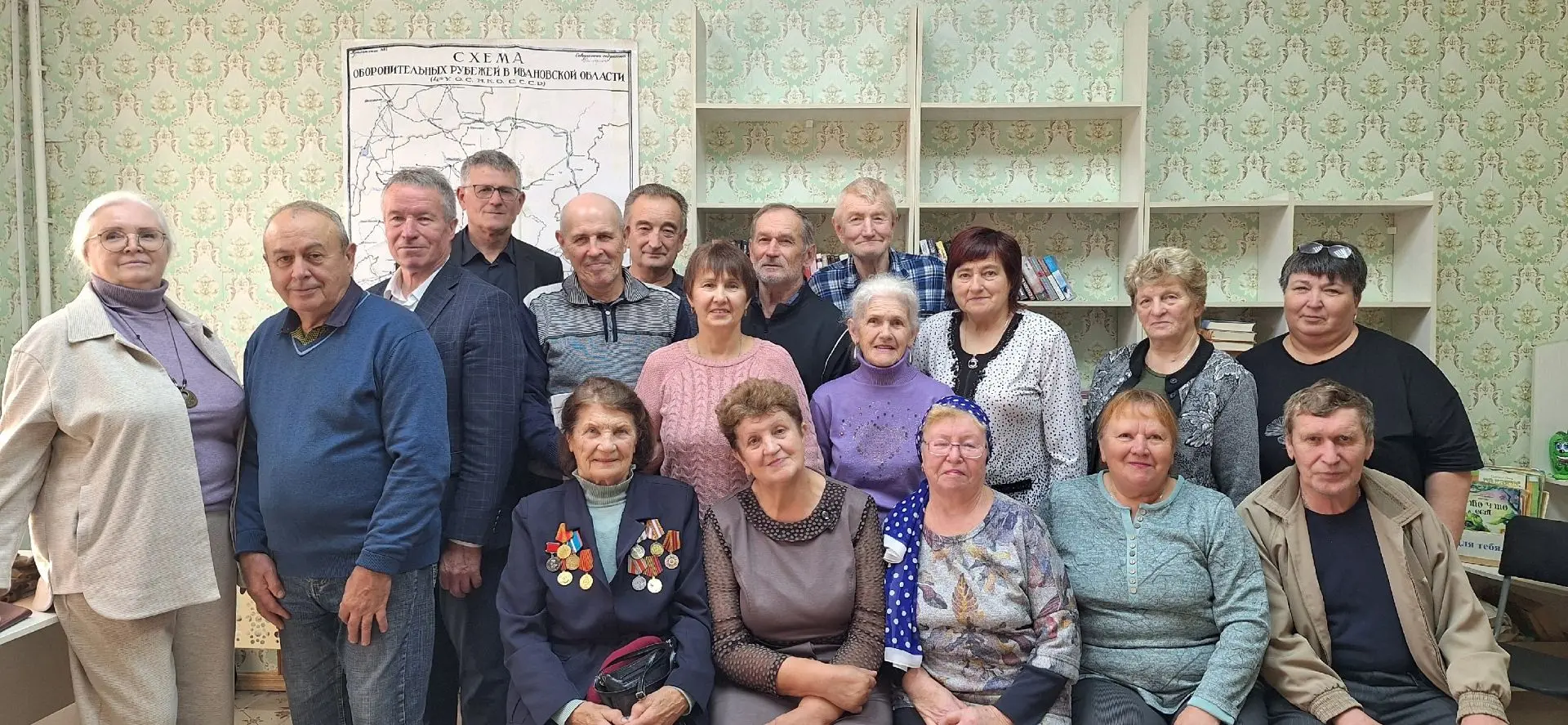 📜История, оживающая на карте: в библиотеке д. Чертовищи прошла встреча с известным учёным
