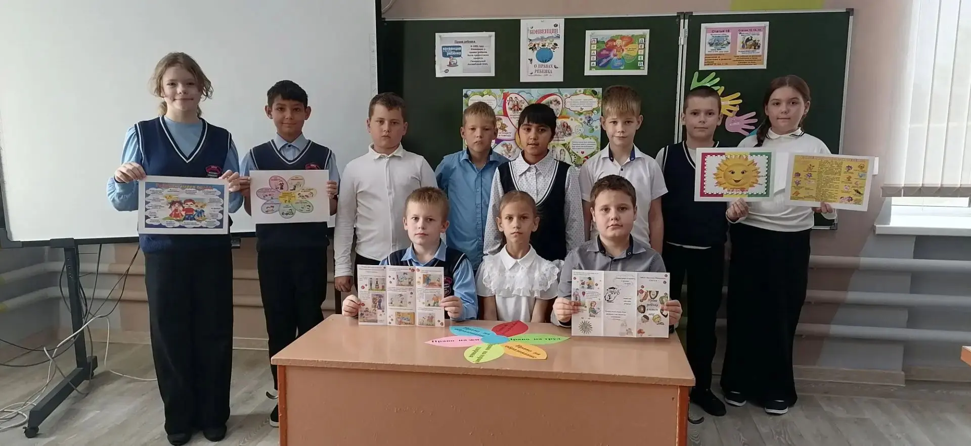 📚 Классный час в 3 классе: «Конвенция о правах ребёнка» 👧🧒