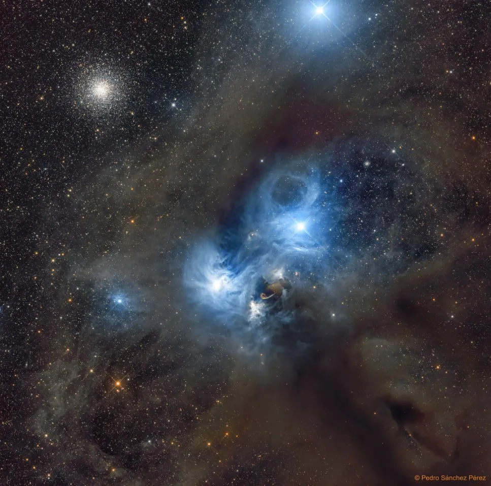 🌌 NGC 6729: Активное звездообразование в Южной Короне