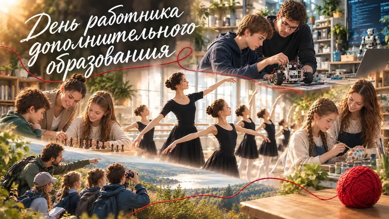 Дорогие коллеги! Поздравляю вас с Днем работника дополнительного образования!