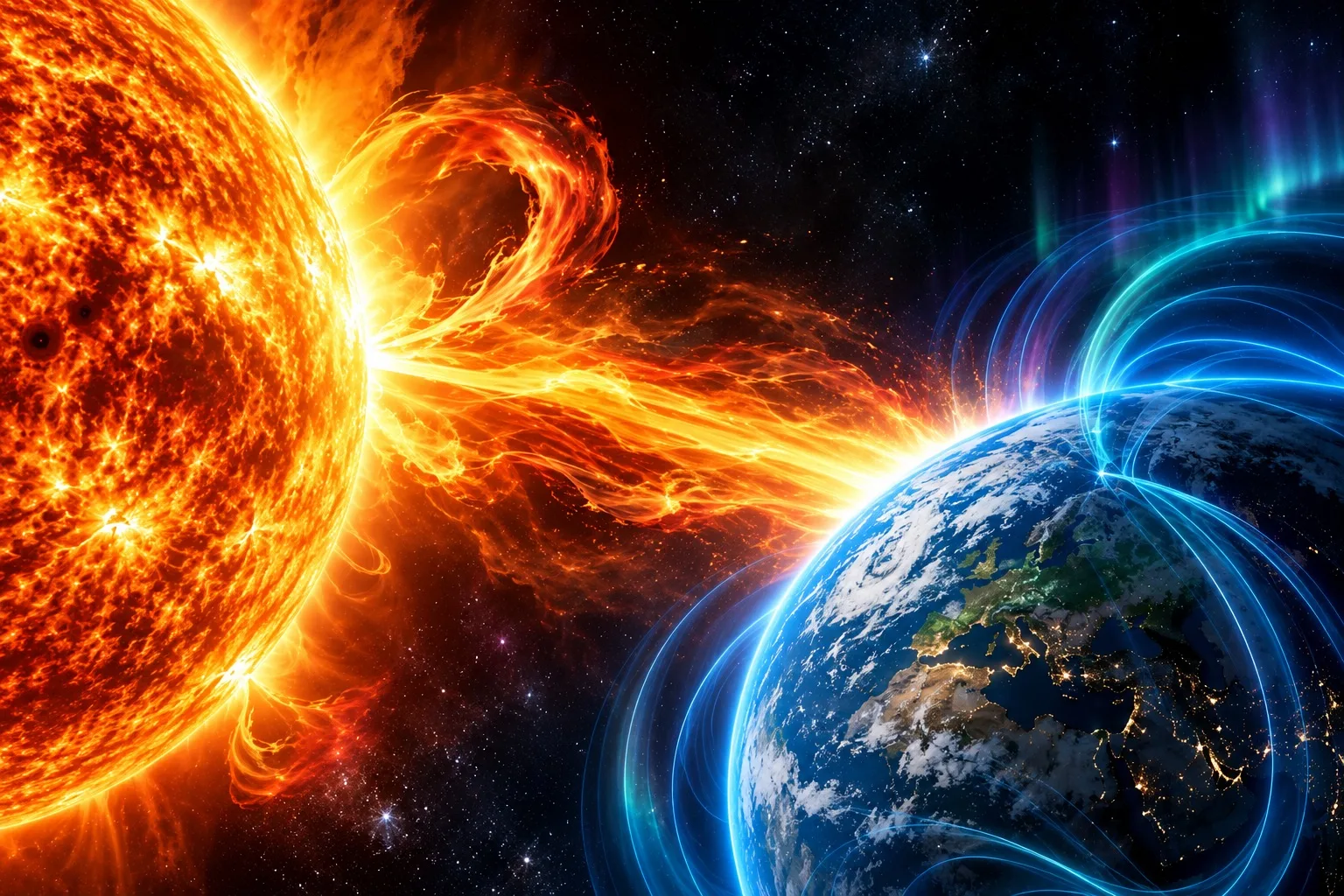 🌍 Землю накрыла сильная магнитная буря. И это ещё не всё!