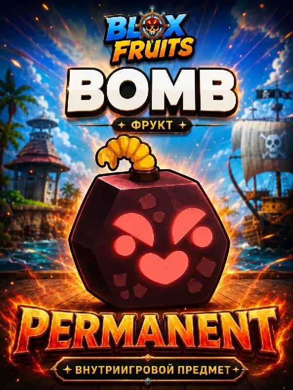 ПЕРМАНЕНТ Роблокс Blox Fruits Bomb Roblox
