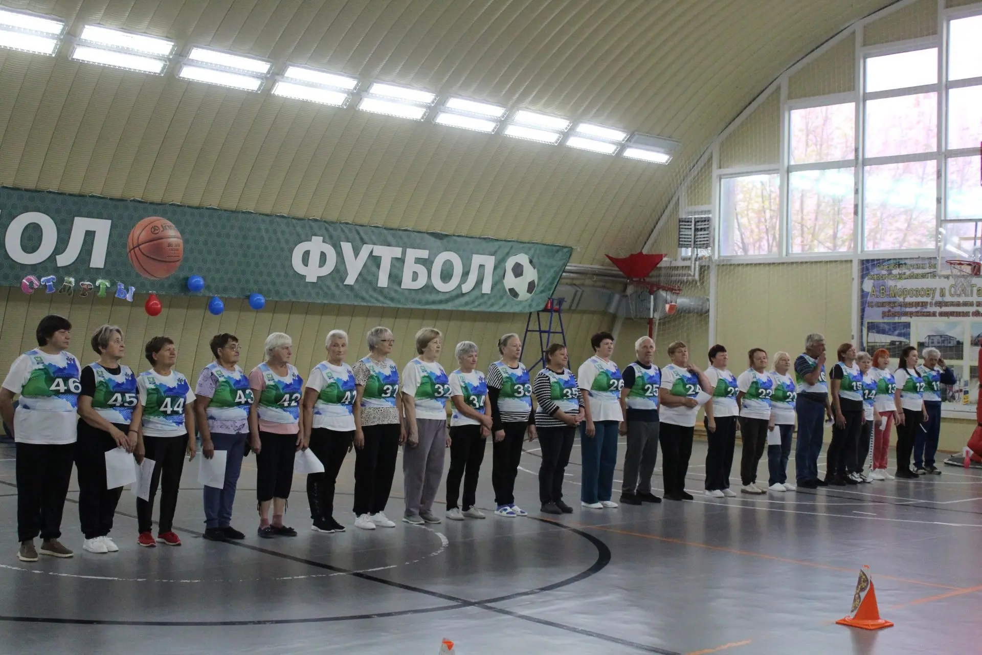 Старшее поколение Убинского округа весело соревновалось