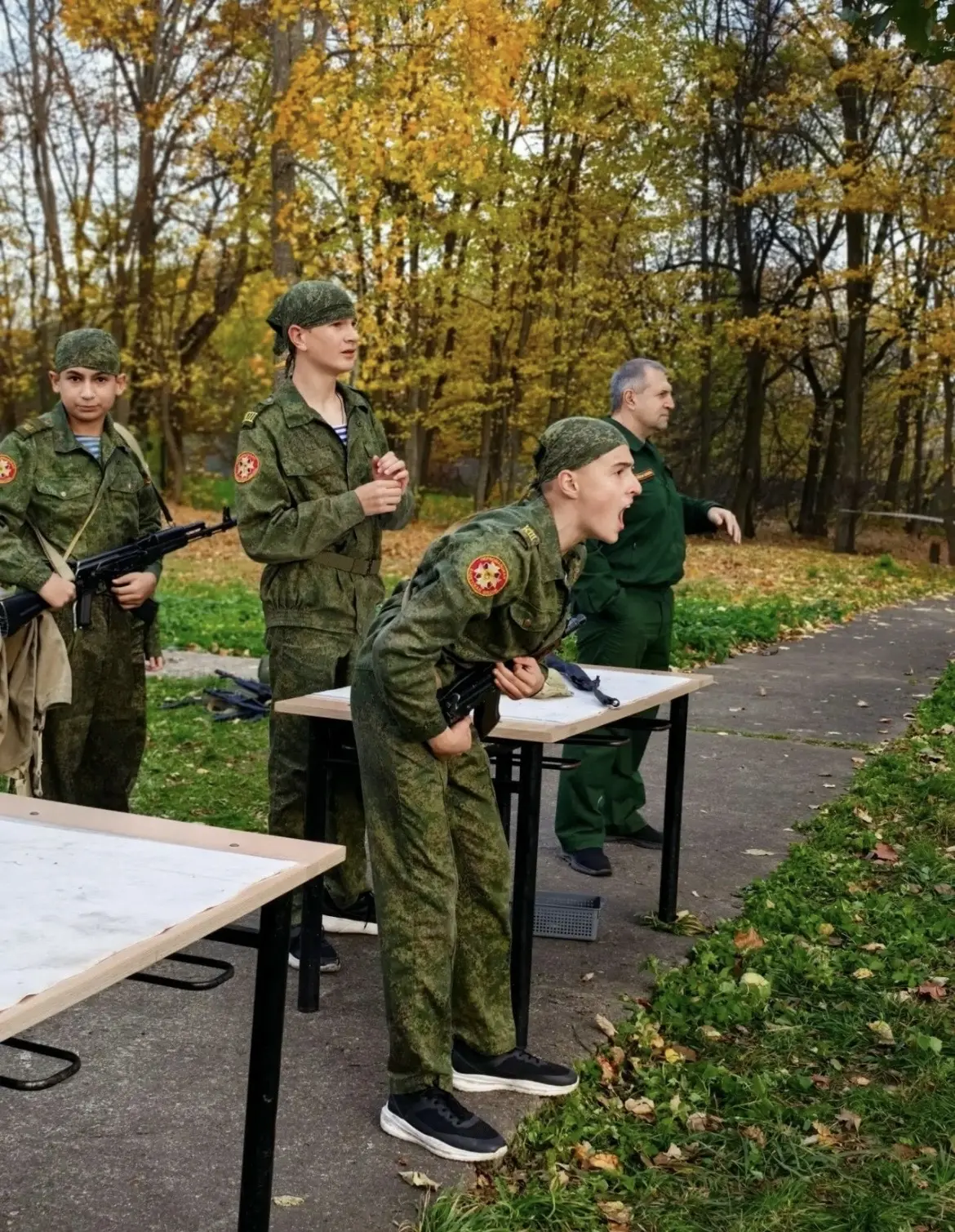 📸 В Первомайской кадетской школе состоялась военно-тактическая игра​