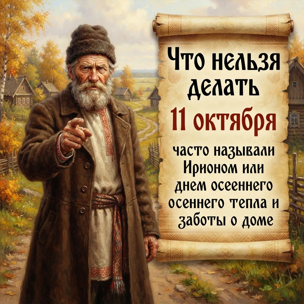 🚫 11 октября — Что нельзя делать