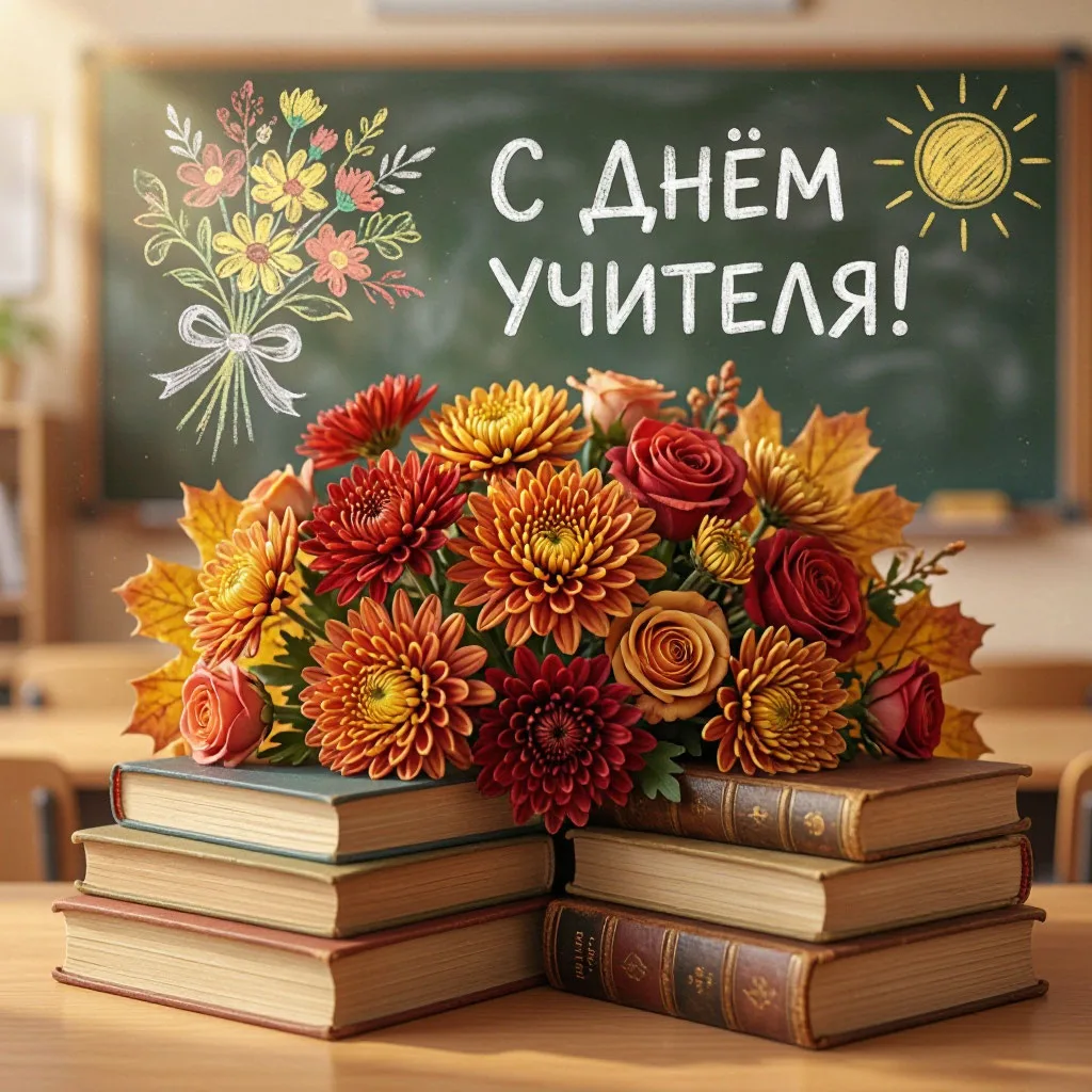 С Днём учителя, дорогие педагоги!