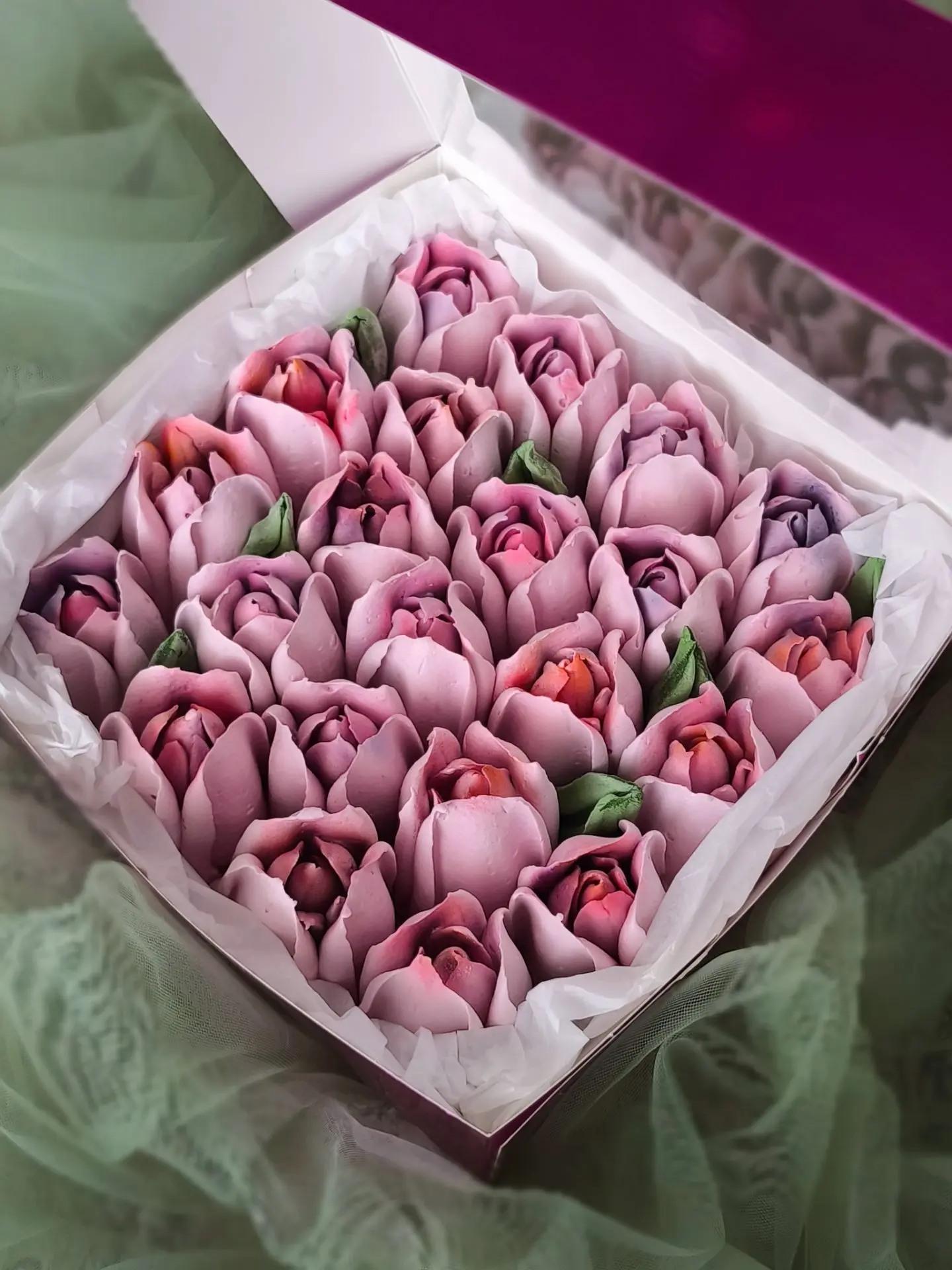 Зефирные тюльпаны 🥰