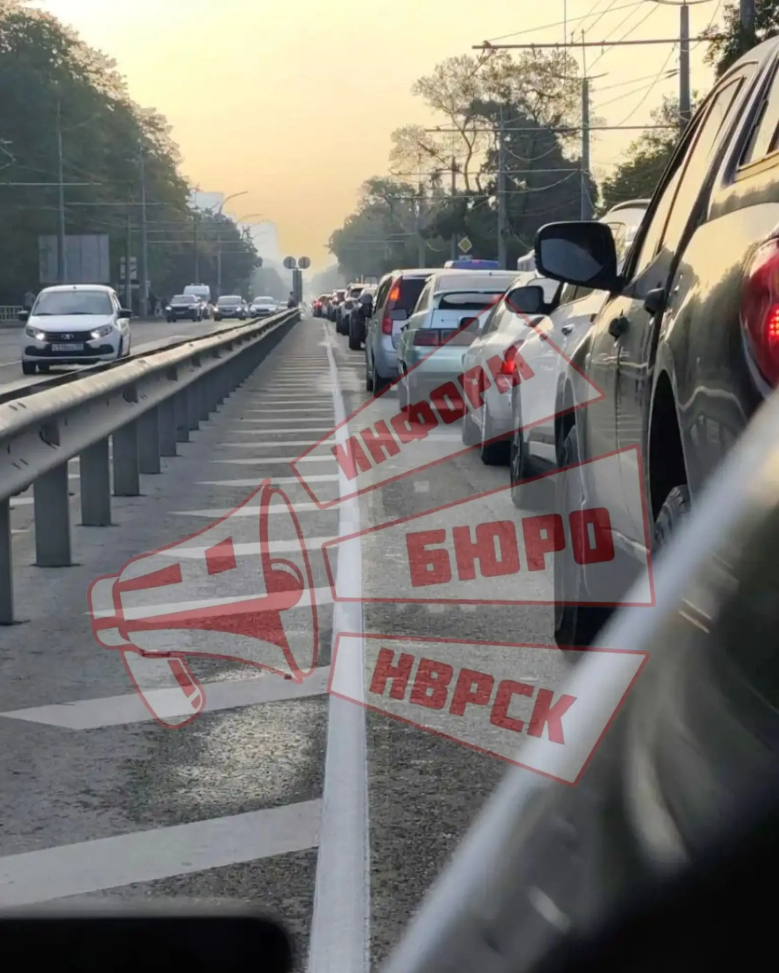 Анапское шоссе сегодня утром