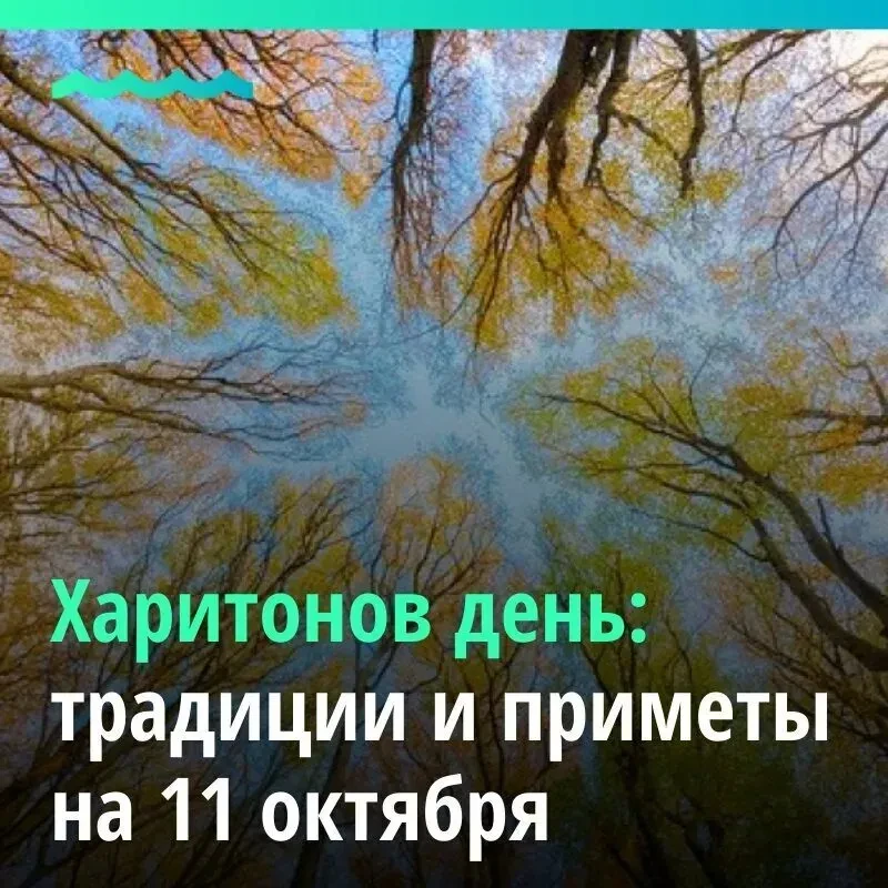 Харитонов день — народный праздник, который отмечается 11 октября. 🙏В церковном календ...