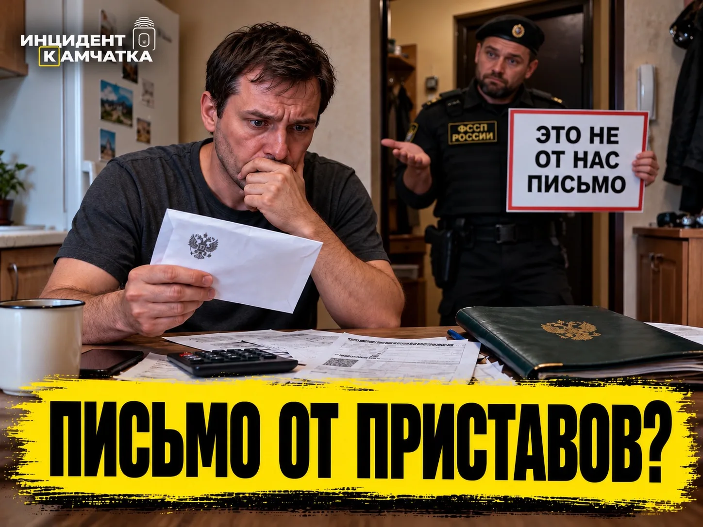 ⚠️ Мошенники маскируются под судебных приставов!