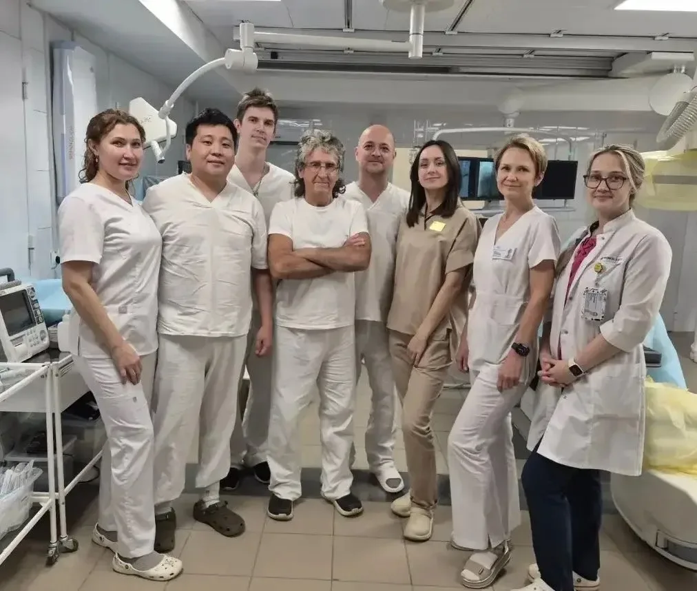 В Красноярске впервые прооперировали печень через прокол на шее