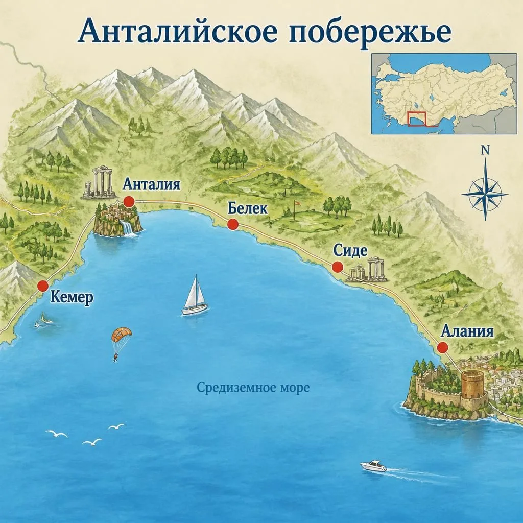 🌊 Октябрь на море в Турцию — летим!