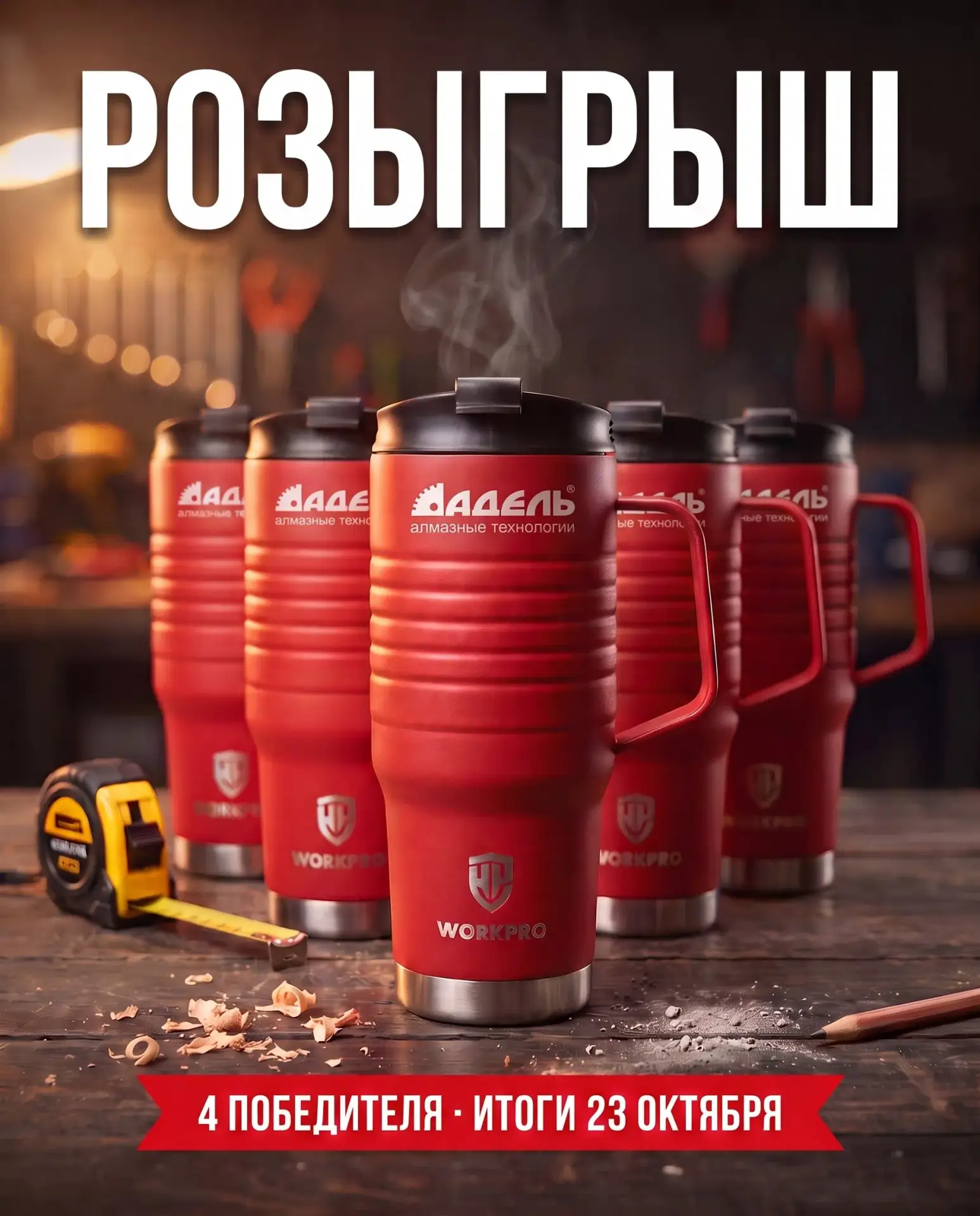 🎁 РОЗЫГРЫШ ОТ АДЕЛЬ × WorkPro 🎁
