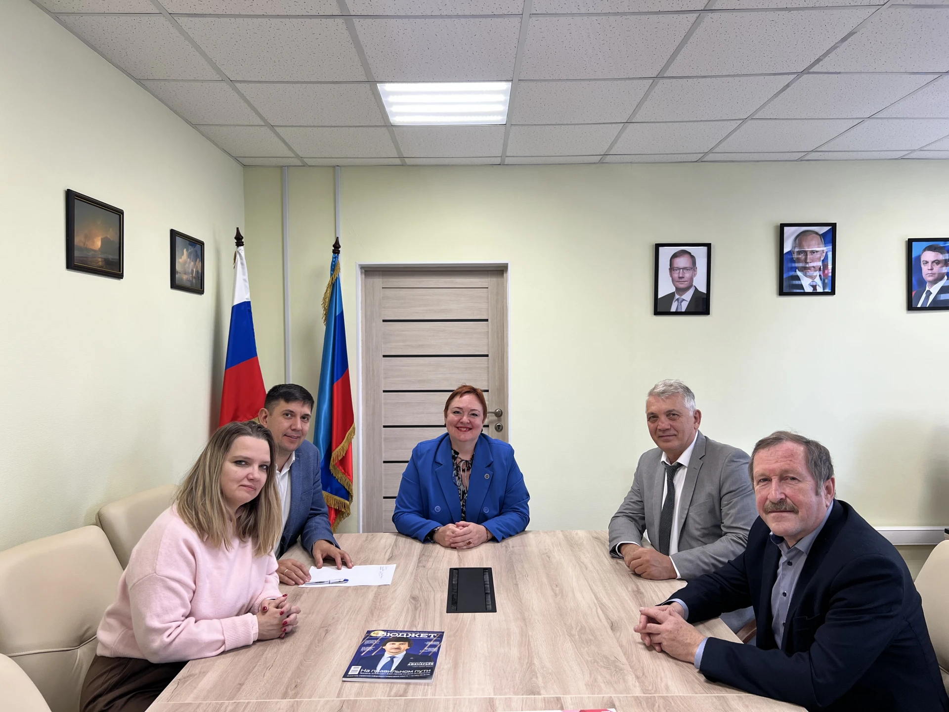 Встреча с руководством УФК по Луганской Народной Республике
