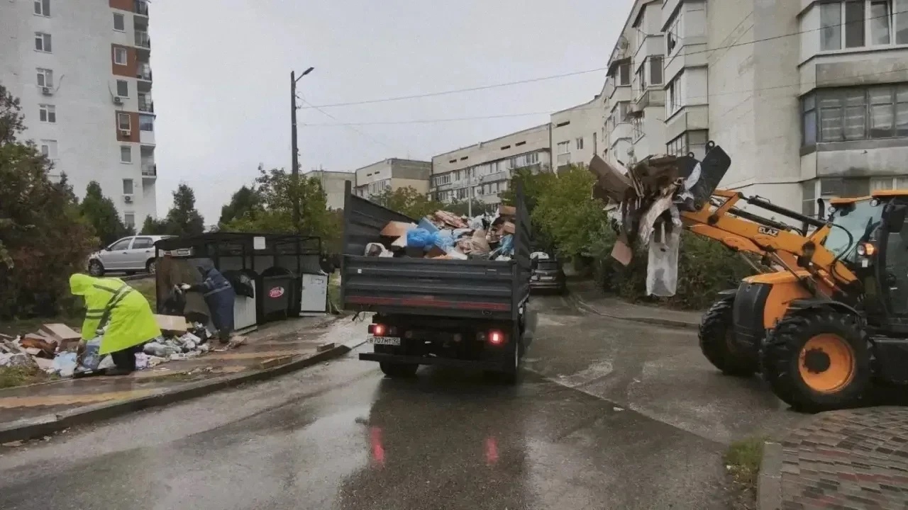 Что с вывозом мусора в Севастополе на данный момент?