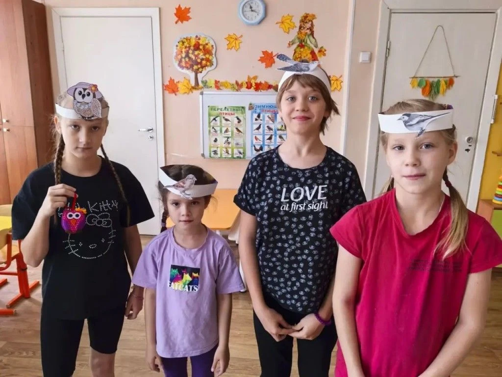 В центре «Радуга» завершилась тематическая неделя «Зимующие и перелётные птицы» — её ит...