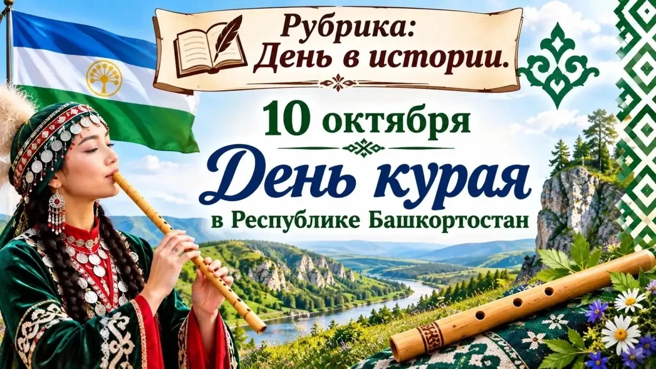 🎶 День курая в Башкортостане — 10 октября 2026 года! 🎶