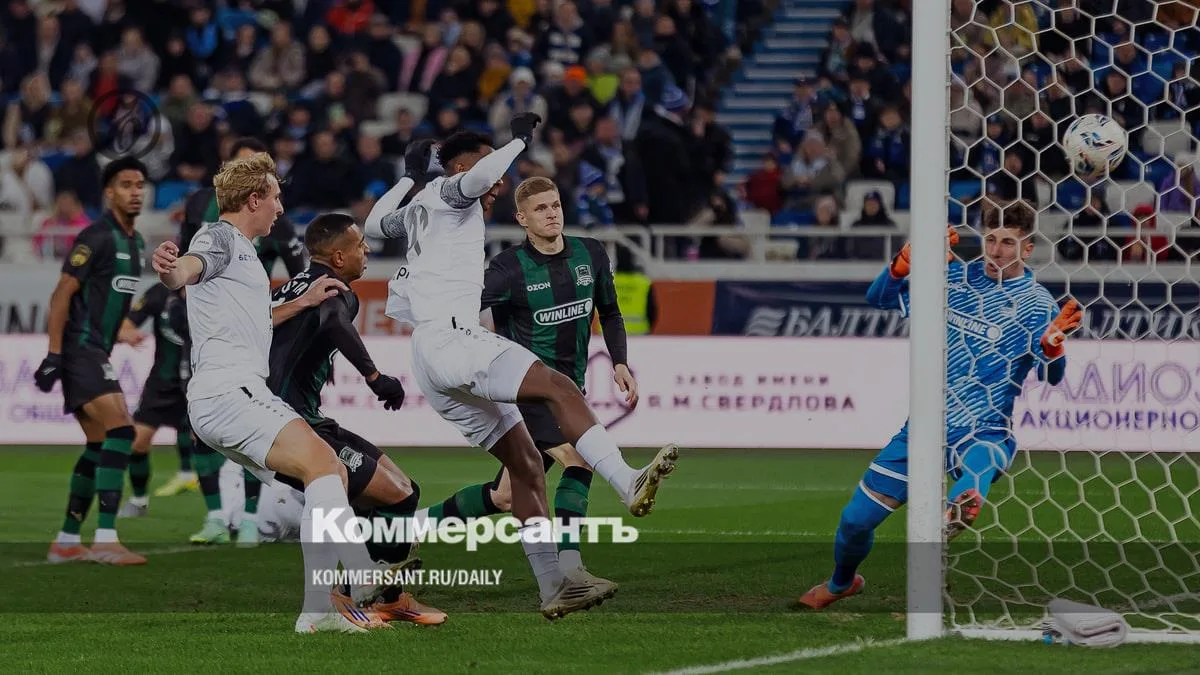 🥅 «Краснодар» — «Балтика» — 1:1. Ничья, которая тревожит болельщиков. 😔 «Быки» будто ...