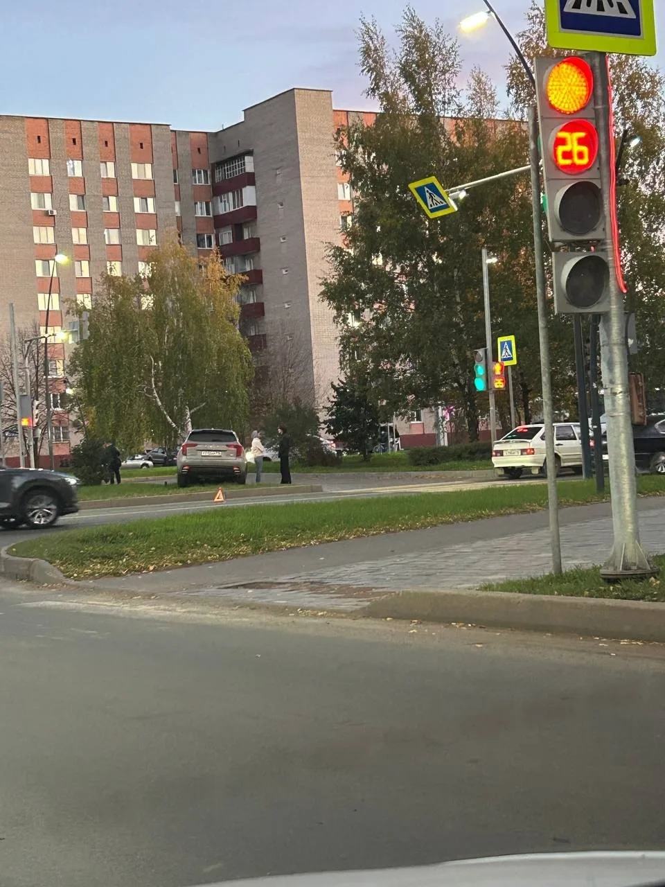 Участок дороги от Химиков до Корабельной перекрыт.