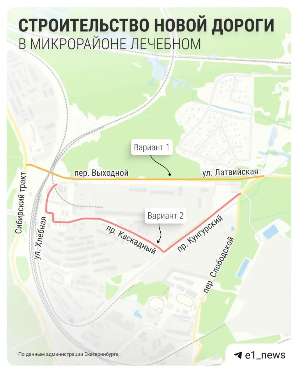 🛣️Новую дорогу на Компрессорном построят в 2028–2030 годах