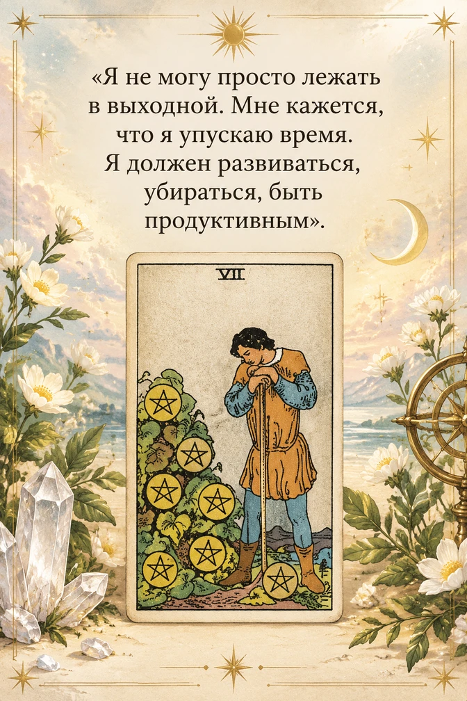 «Я не могу просто лежать в выходной. Мне кажется, что я упускаю время. Я должен развива...
