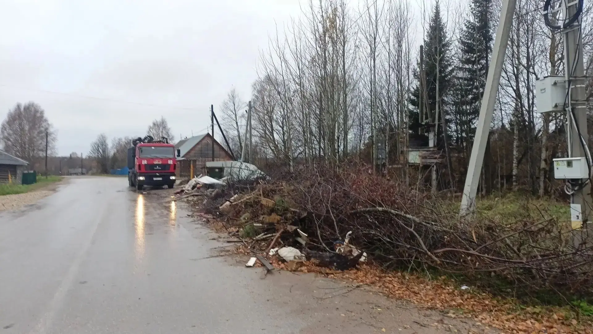 🌪 В Гарье наконец убрали свалку, оставшуюся после июльского урагана