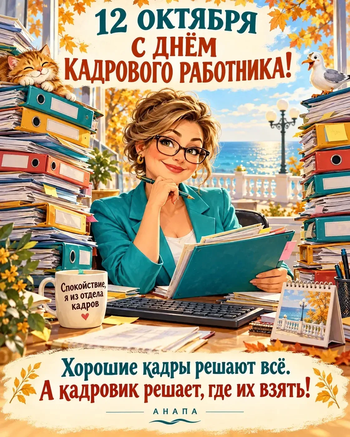 Хорошие кадры решают всё. А кадровик решает, где их взять! 😉📋