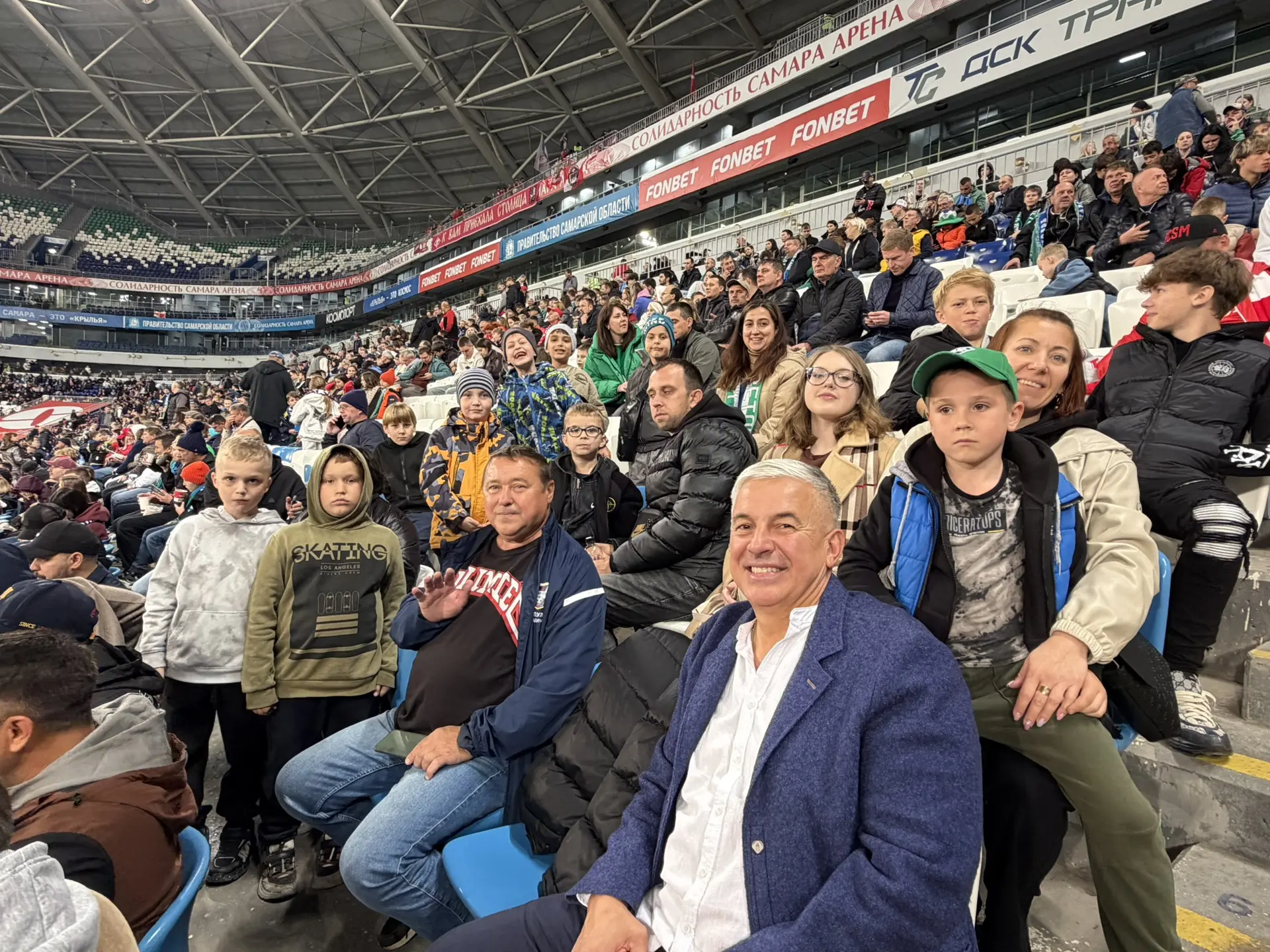 ⚽️ Вчера наш 1-й футбольный класс с тренерами и учителем физкультуры посетили футбольны...