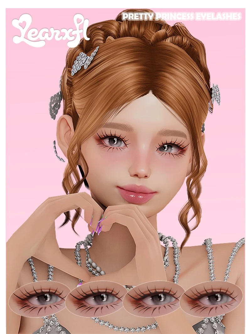🌸 Ресницы Eyelashes Pretty Princess 🌸
