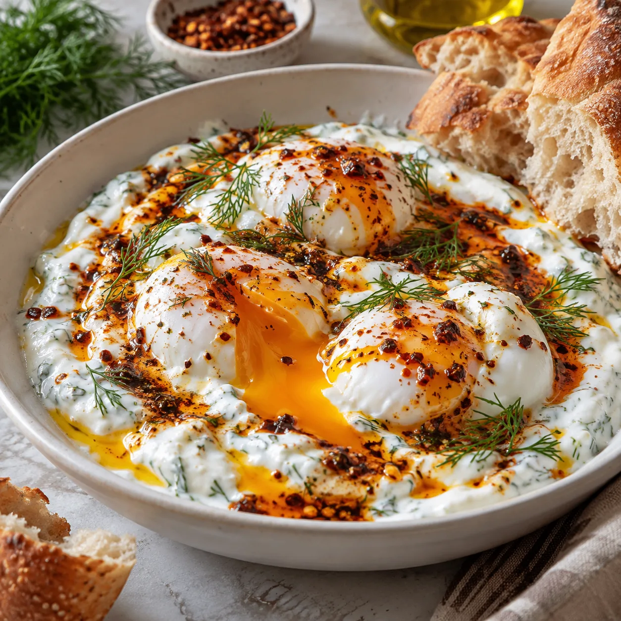 🍳 Яйца по-турецки: вкус, который не забудешь!