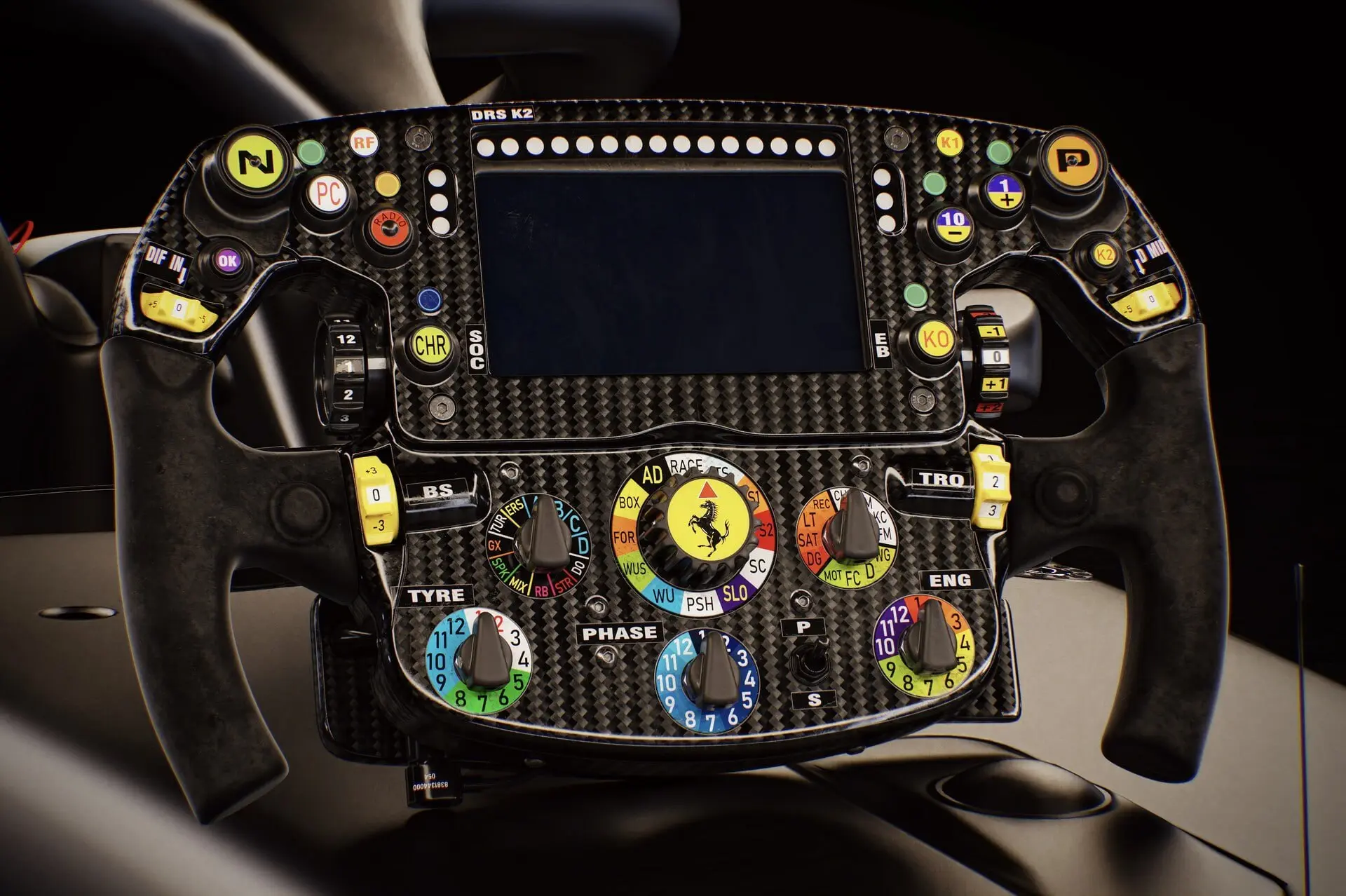 Ferrari SF23 F1 steering wheel от SAMUELE BIVONA