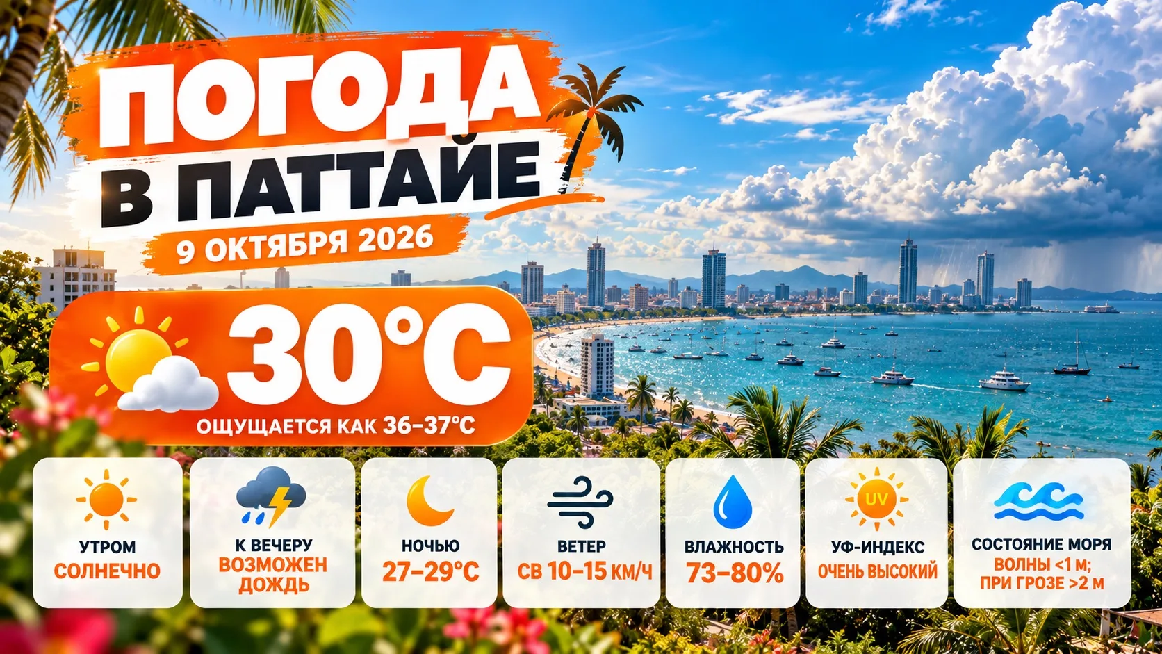 ПОГОДА В ПАТТАЙЕ