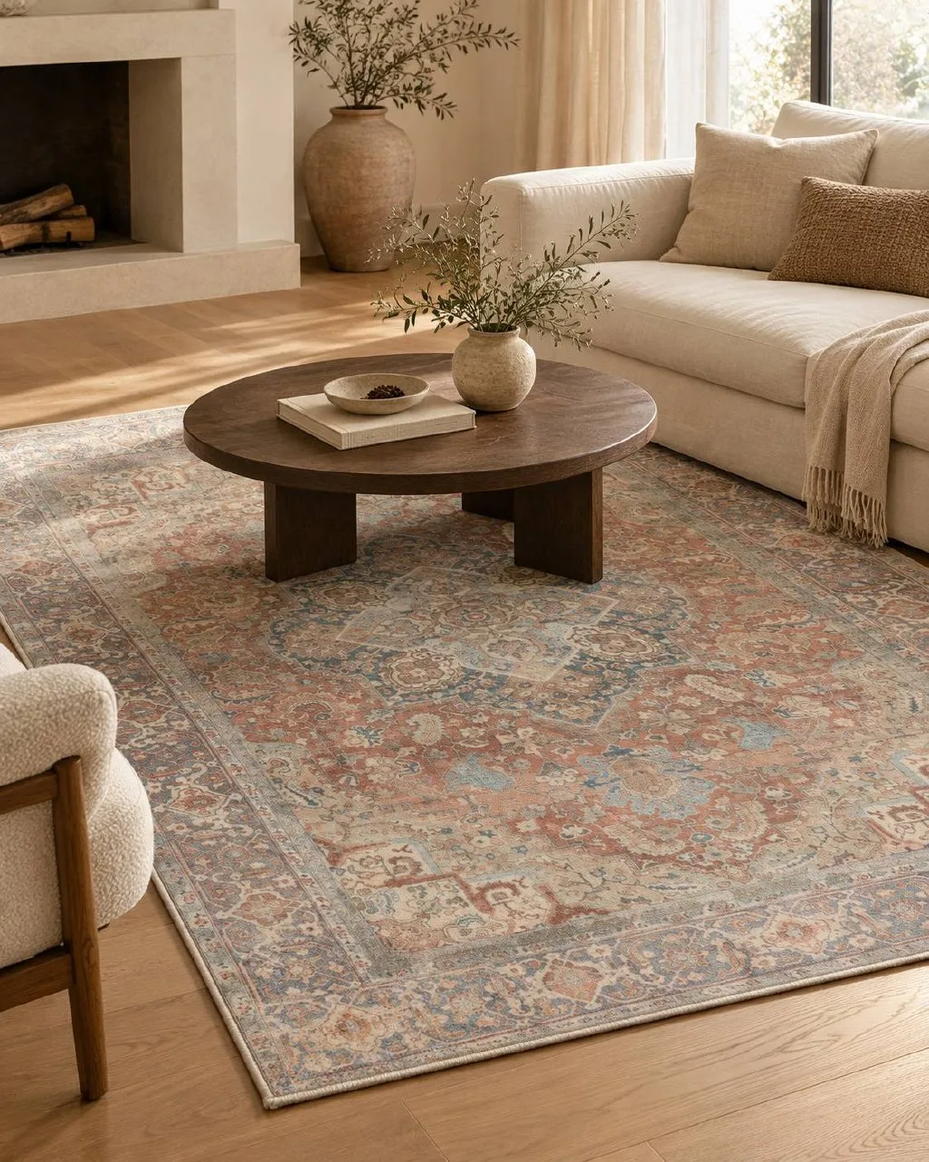 Красивый ковер в стиле Zara Home!