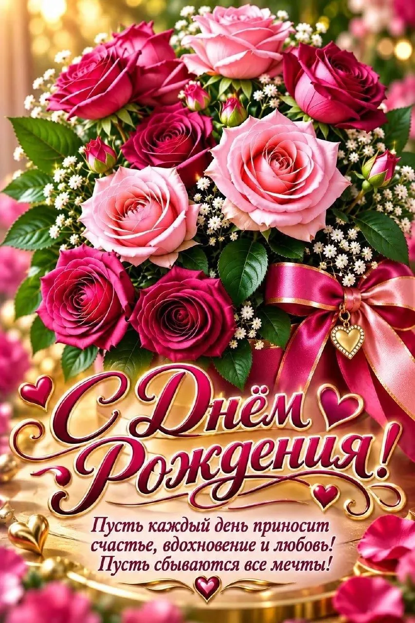 Поздравляем ДОБРЫНИНУ НАДЕЖДУ МИХАЙЛОВНУ  с ДНЁМ рождения🎂🎁🎉! Пусть мечты сбываются,...