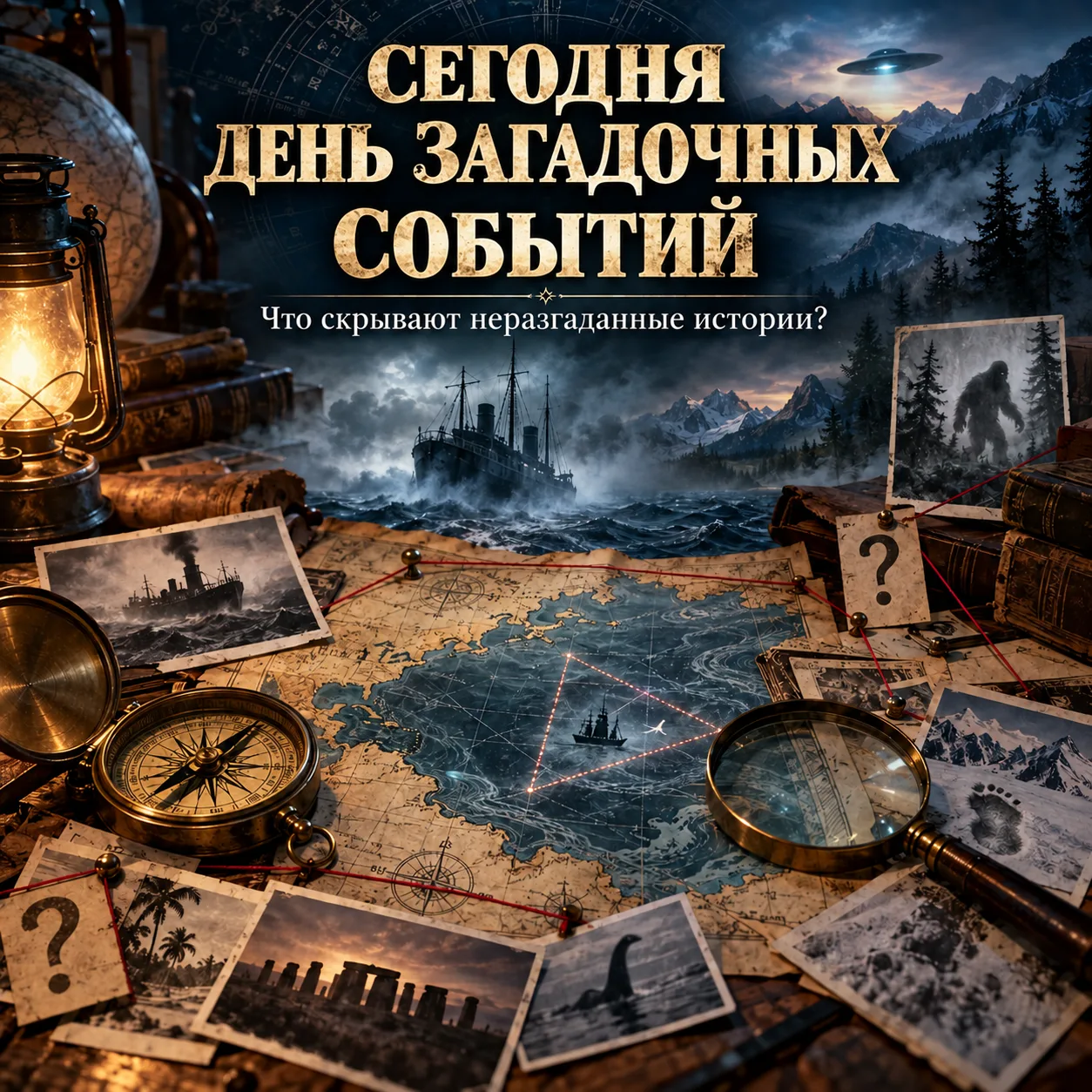 🔎 Сегодня День загадочных событий