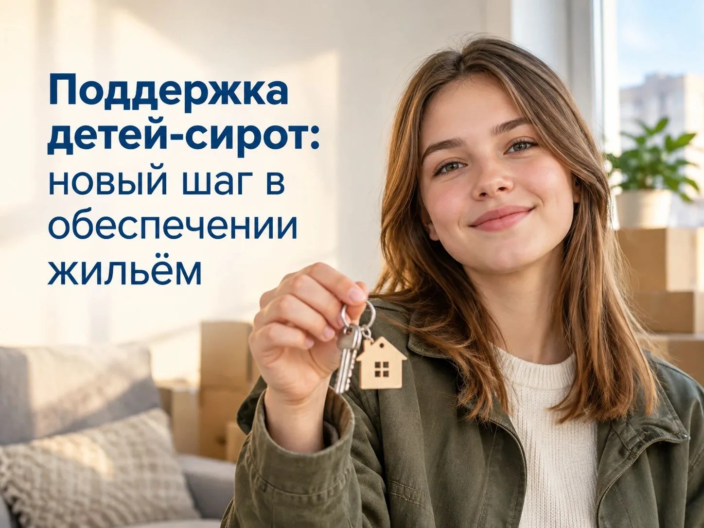 🏠Поддержка детей‑сирот: новый шаг в обеспечении жильём