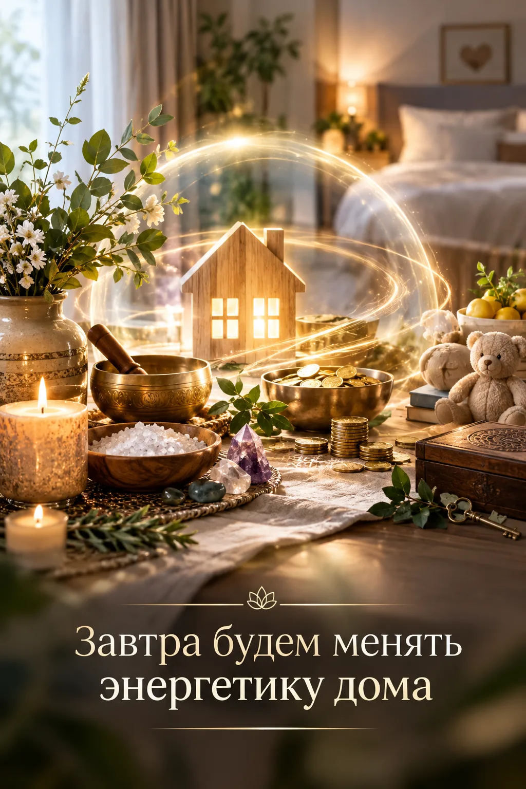 💎 Завтра будем менять энергетику дома!