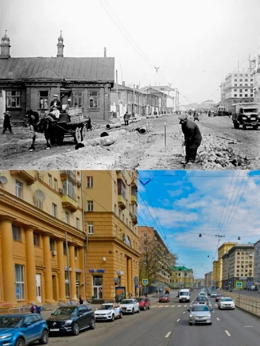 📍Улица Краснопрудная.
