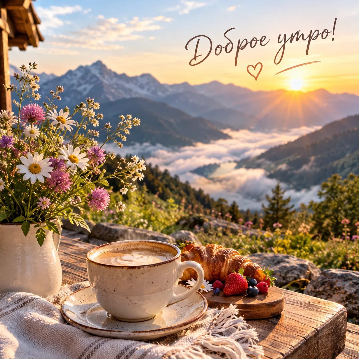 Доброе, супер позитивное утро понедельника 😍