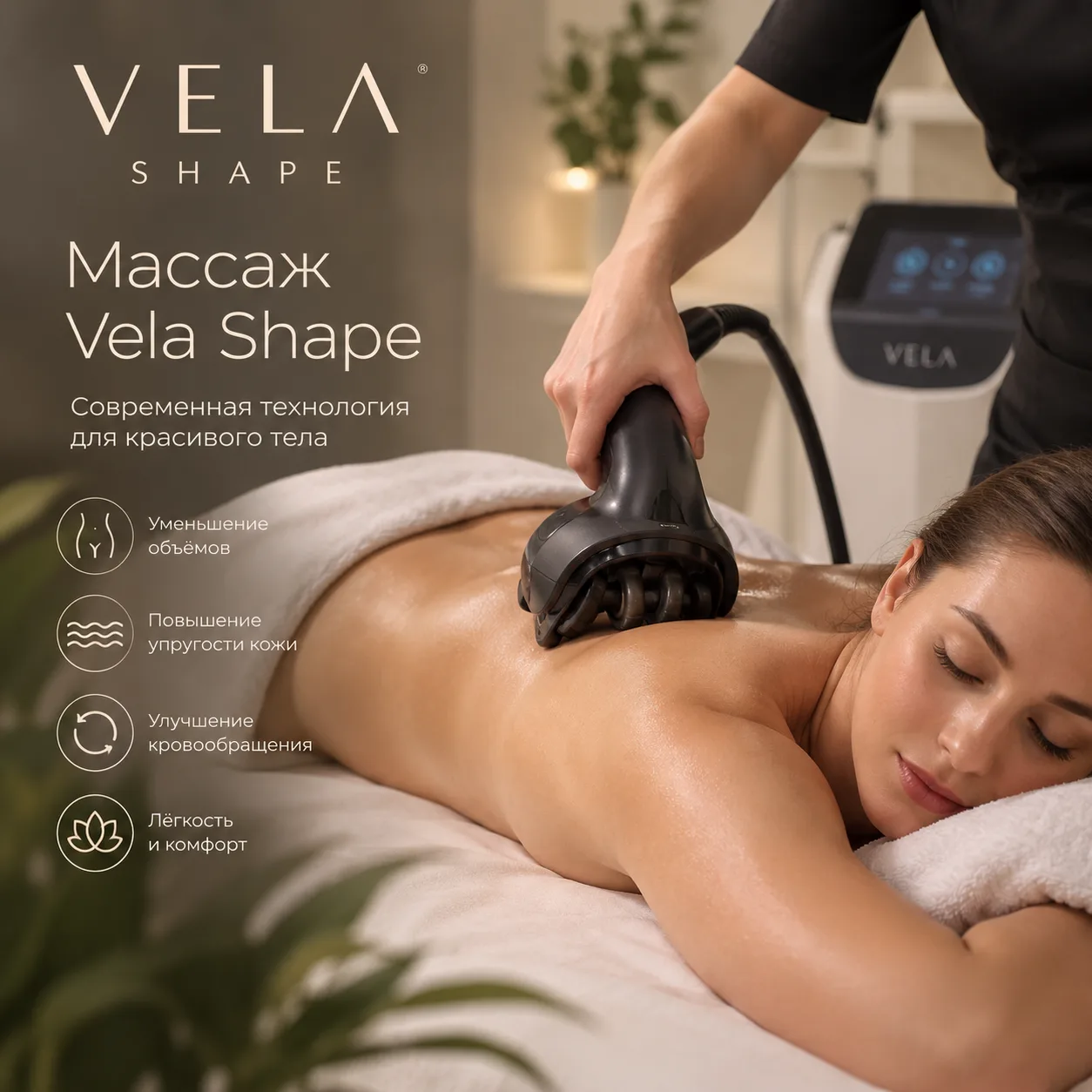 Кому подойдёт массаж Vela Shape?